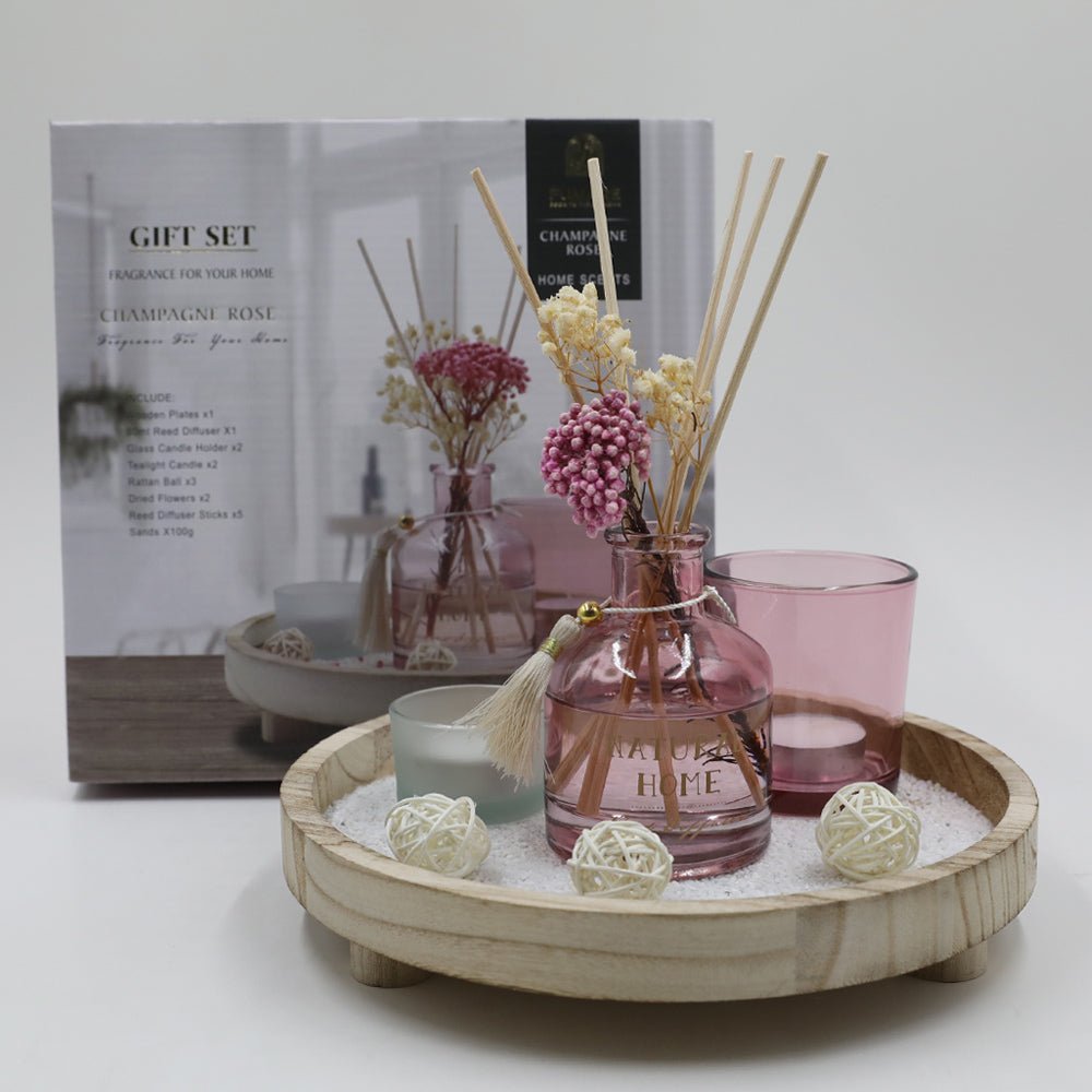 AROMART 24x12x28CMH DIFFUSER CANDLE GIFT SET Fumare Homeware Australia