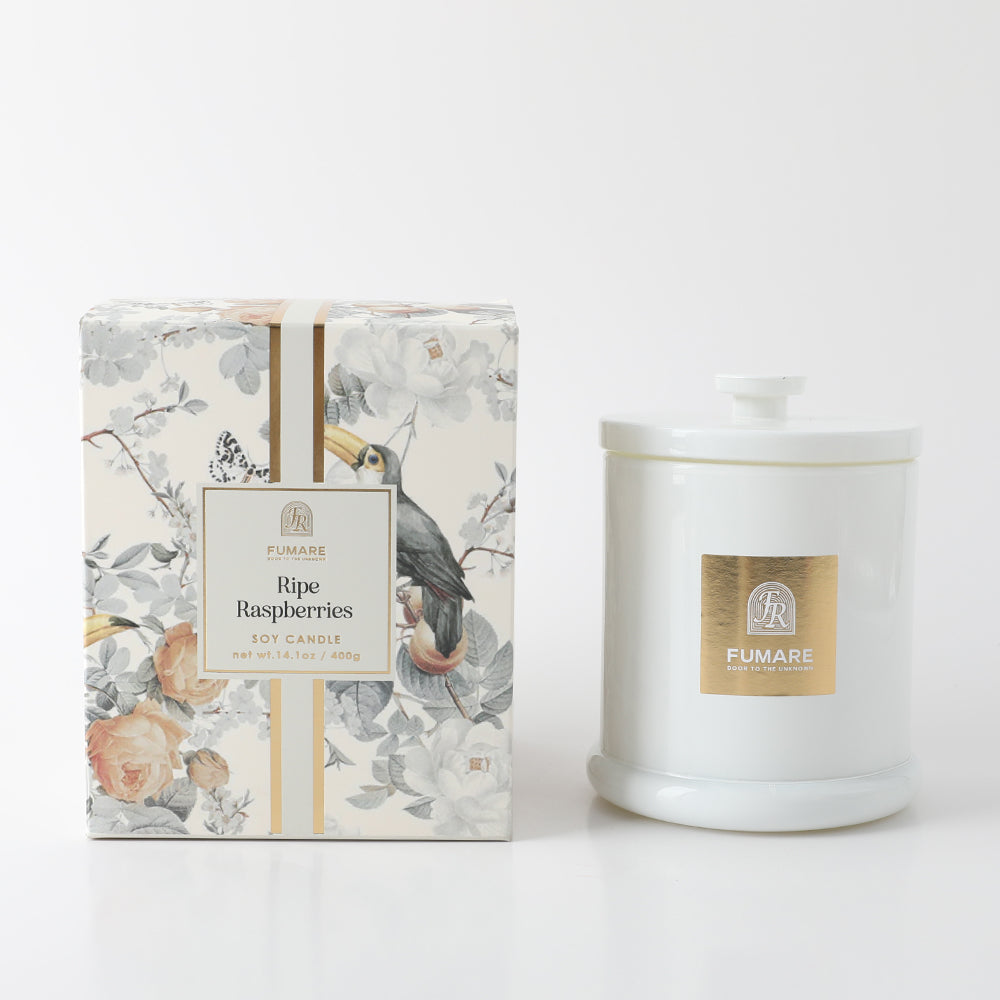 FUMARE 400G Triple Fragrances Scent Glass Candle