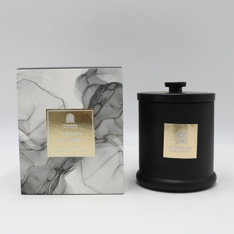 FUMARE 400G Limited Edition Triple Fragrances Scent Glass Soy Candle