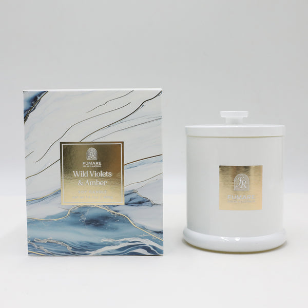 FUMARE 400G Limited Edition Triple Fragrances Scent Glass Soy Candle