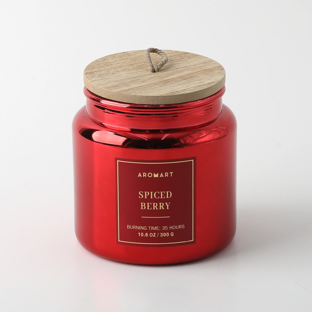 Christmas Deco AROMART 300G Scented Soy Candle Jar
