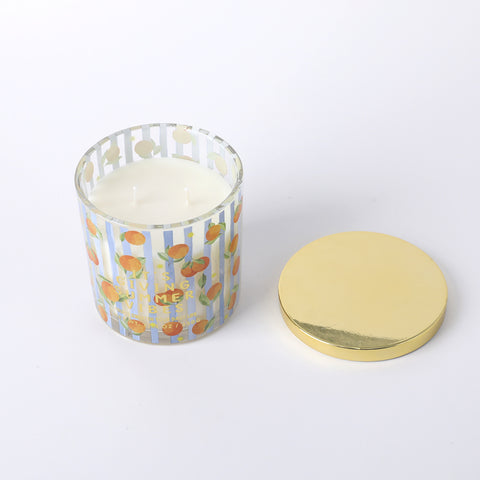 Aromart Deco Fruit Soy Candle Glass Jar