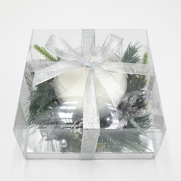 Fumare Christmas Deco Candle Glass Jar Gift Package