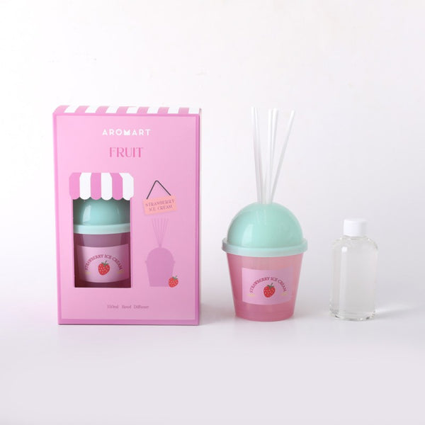 Aromart Fruit Deco Soy Candle Glass Jar