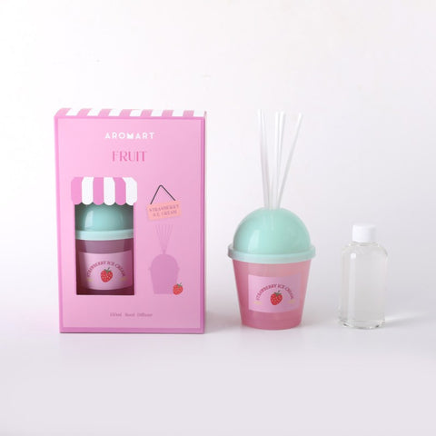 Aromart Fruit Deco Soy Candle Glass Jar