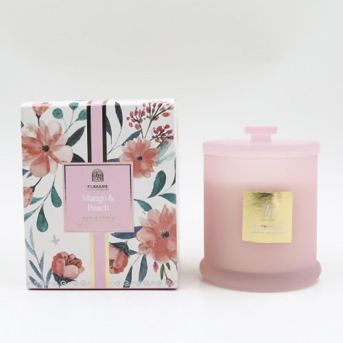 FUMARE 400G Triple Fragrances Scent Glass Candle